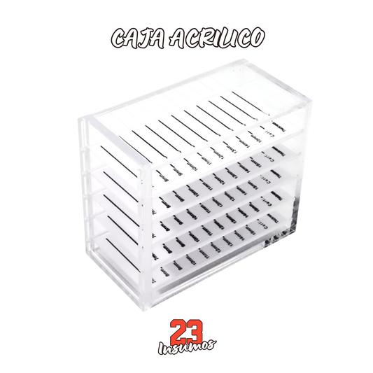 Caja acrilico