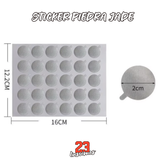 Sticker piedra jade