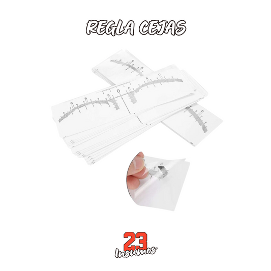 Regla para cejas