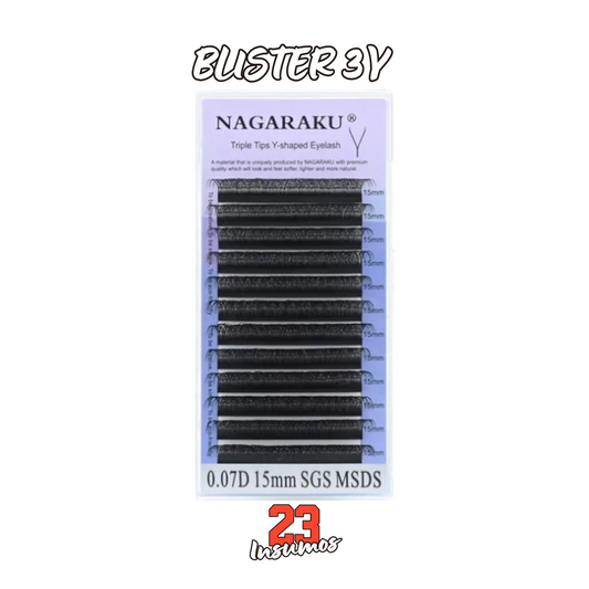 Blister 3Y marca Nagaraku Fibras tecnologicas