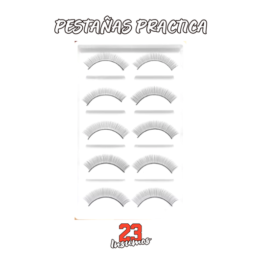 Pestañas de practica