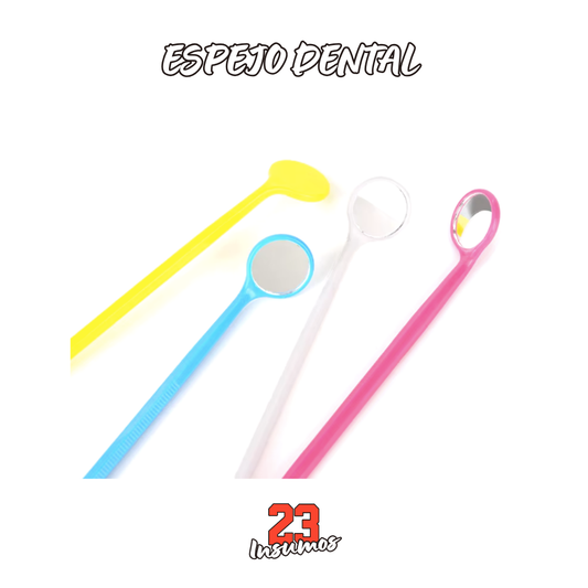 Espejo dental plastico