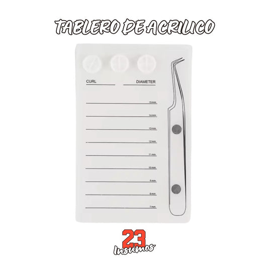 Tablero de acrílico